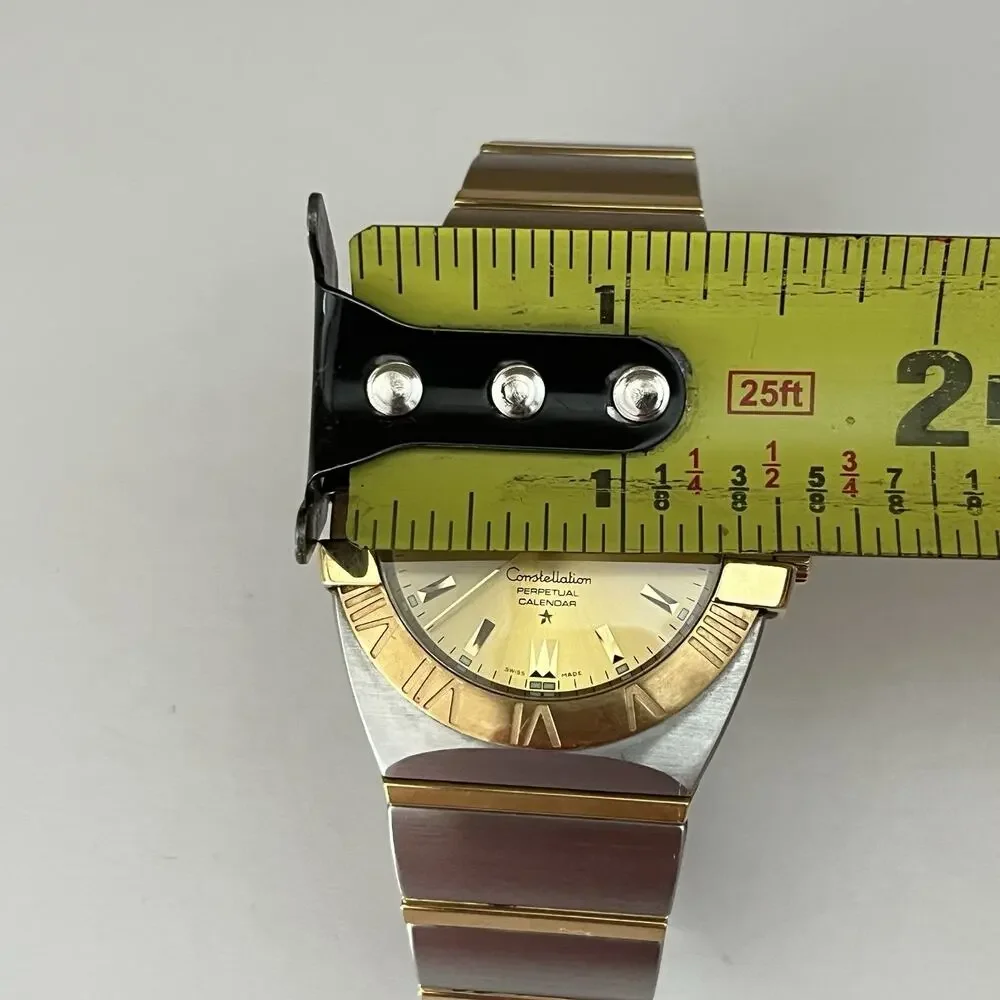 Omega Constellation Perpetual Cal. Double Eagle 18kt Gold & Stainless Steel 38mm